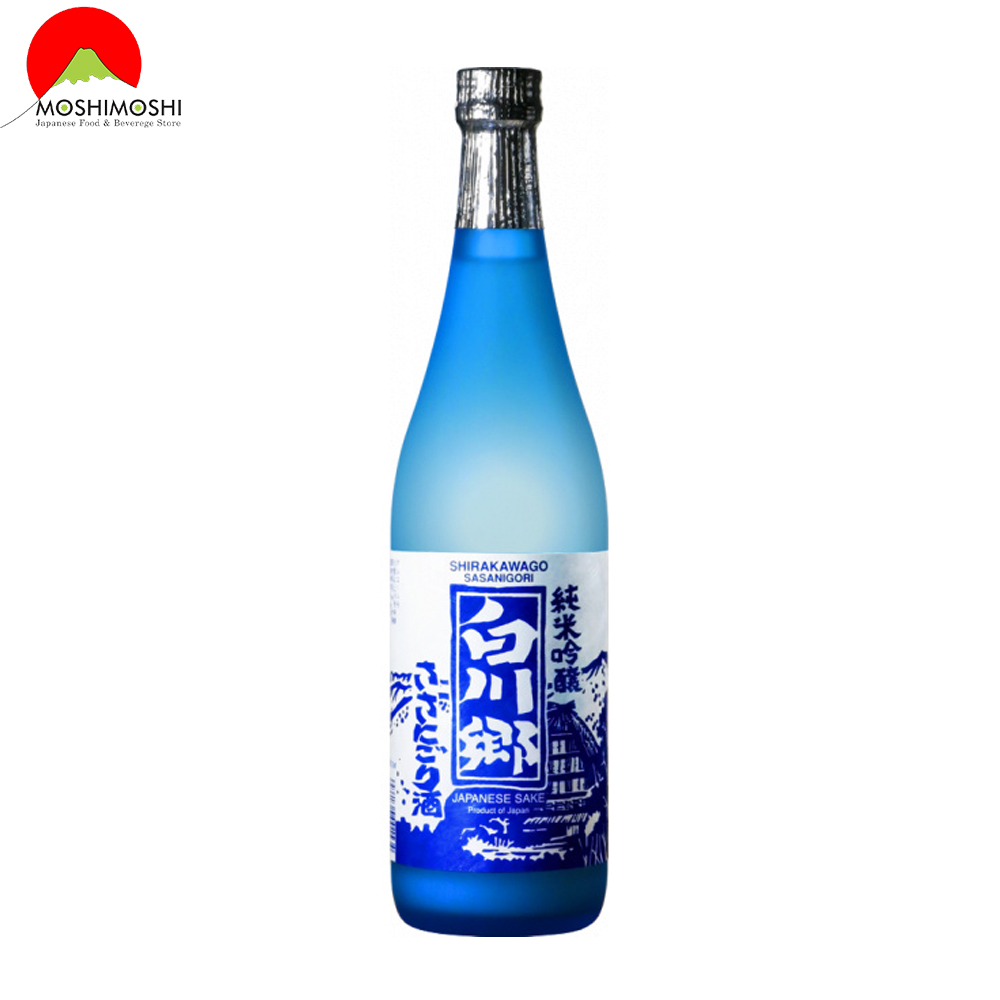 Rượu Sake Shirakawago Sasanigori Junmai Ginjo 720ml Nhật Bản