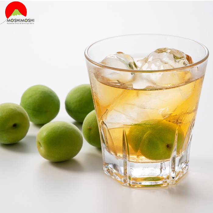 Cách uống rượu mơ Nhật với đá