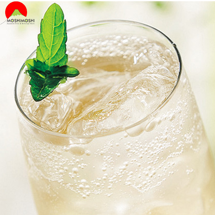 Cách uống rượu mơ Nhật với Soda