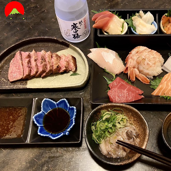 Gợi ý cách rượu sake Ginjo Nama Chozo Koshino Kanchubai Nhật Bản