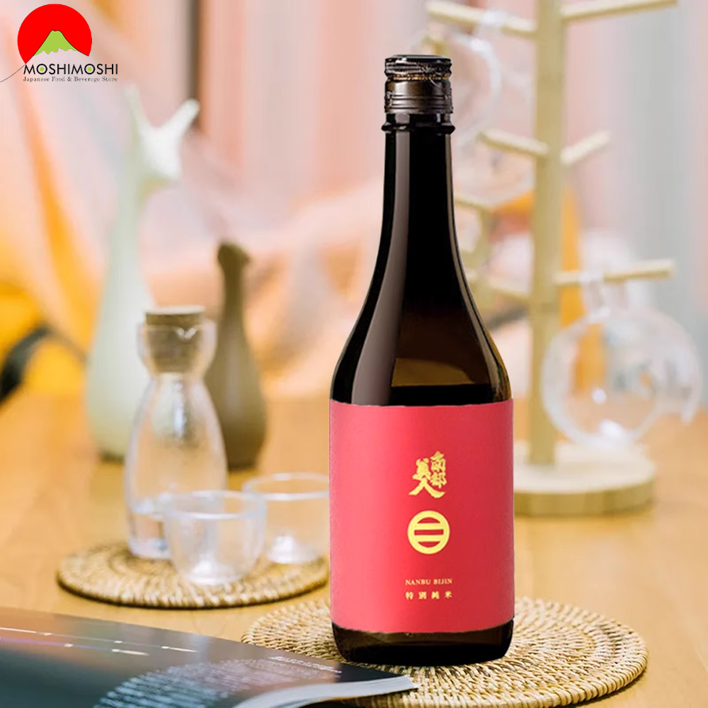 Rượu Sake Junmai Nanbubijin Tokubetsu 720ml Nhật Bản