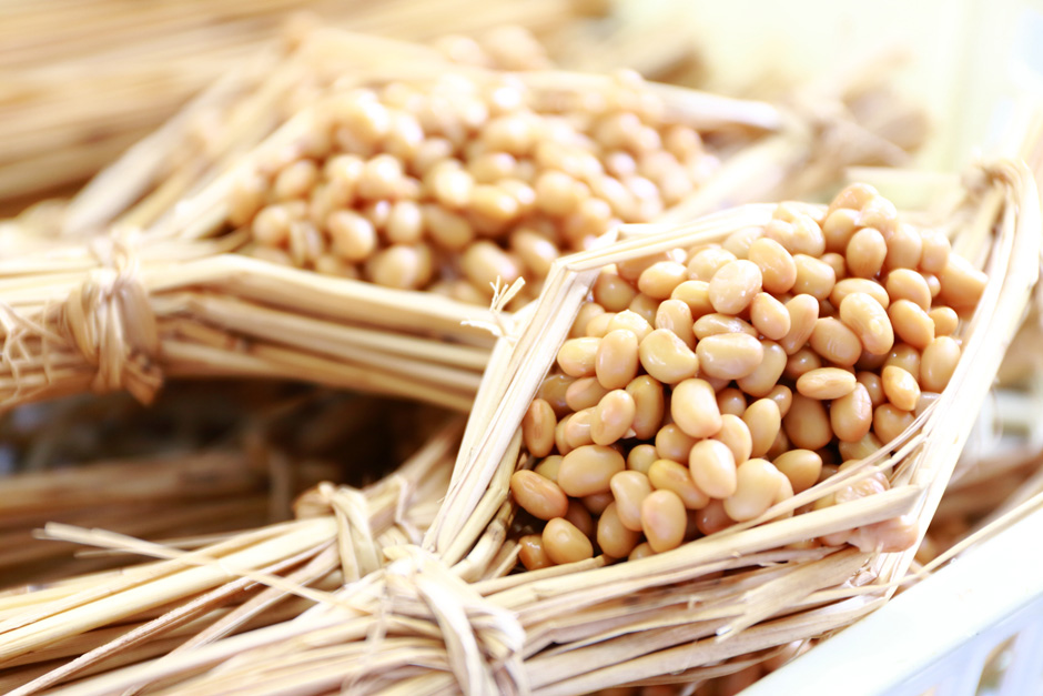 Cách làm Đậu tương lên men Natto bằng rơm và đậu nành