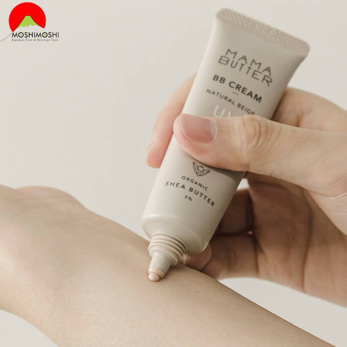 Công dụng kem nền tone tự nhiên Mama Butter Nhật Bản