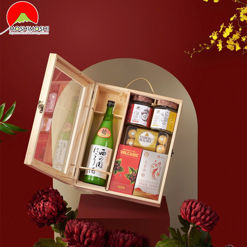 Hộp gỗ mây Nghinh Xuân