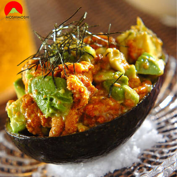 Thịt nhum biển cao cấp Ogawa Bafun Nhật Bản ăn cùng bơ