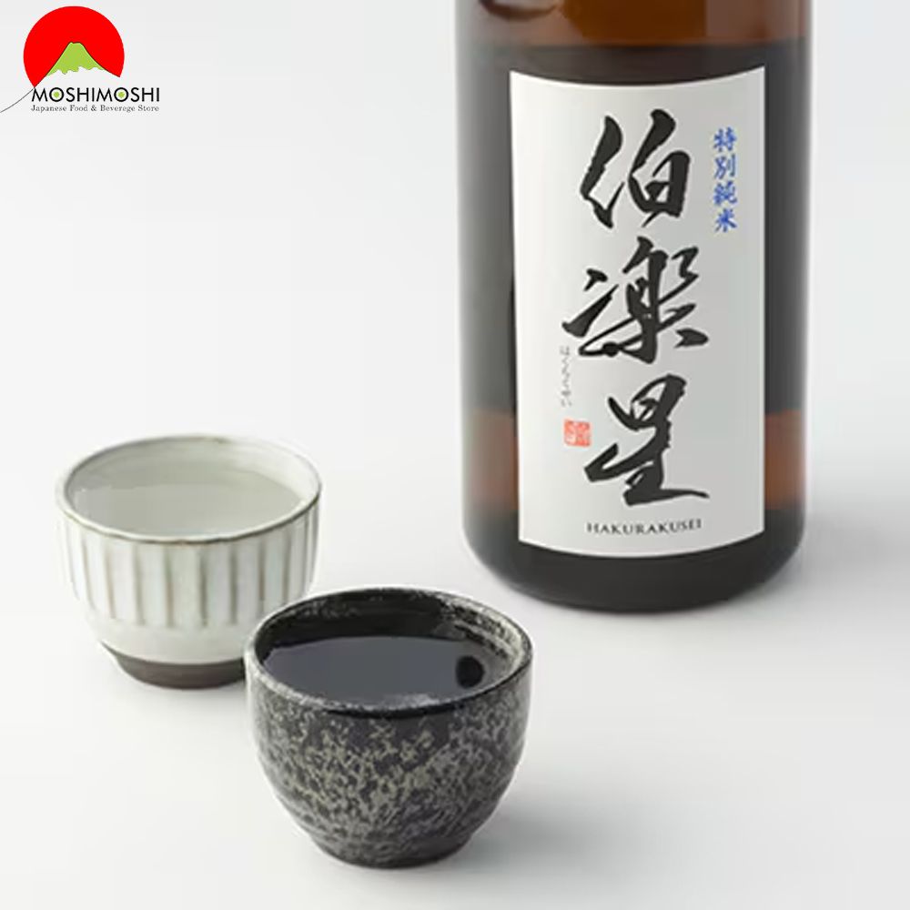 Cách Uống Rượu Sake Hakurakusei Tokubetsu Junmai ở nhiệt độ phòng