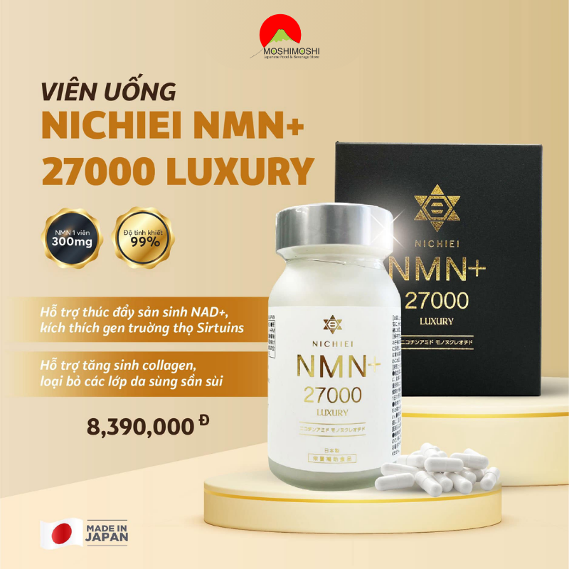 Viên uống NMN+27000 LUXURY