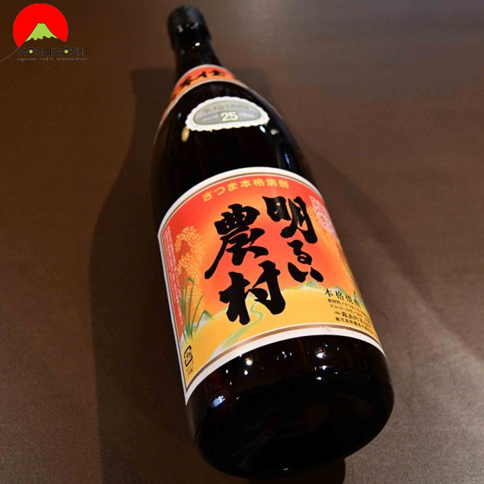 Rượu shochu Akaimo Jikomi Akarui Nouson Nhật Bản là gì?