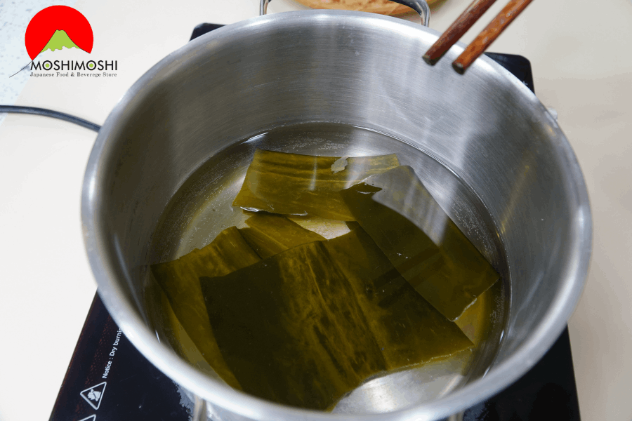 tảo bẹ kombu làm nước dùng dashi