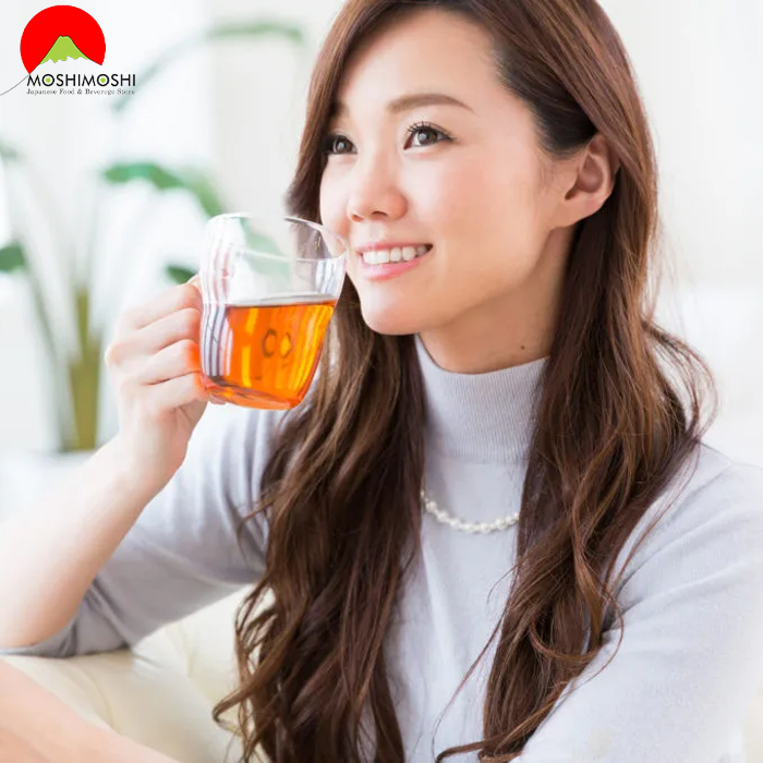 Cách uống trà ô long đen Nhật Bản Meister Legend Haruna