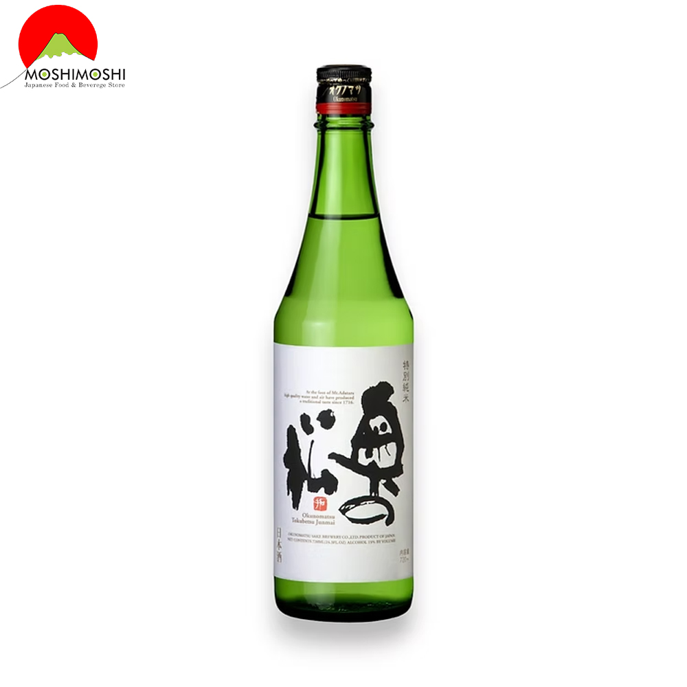 Rượu Sake Okunomatsu Tokubetsu Junmai 720ml