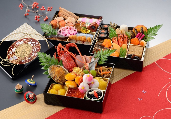 Bay tri bua an truyen thong dau nam moi cua Nhat Ban