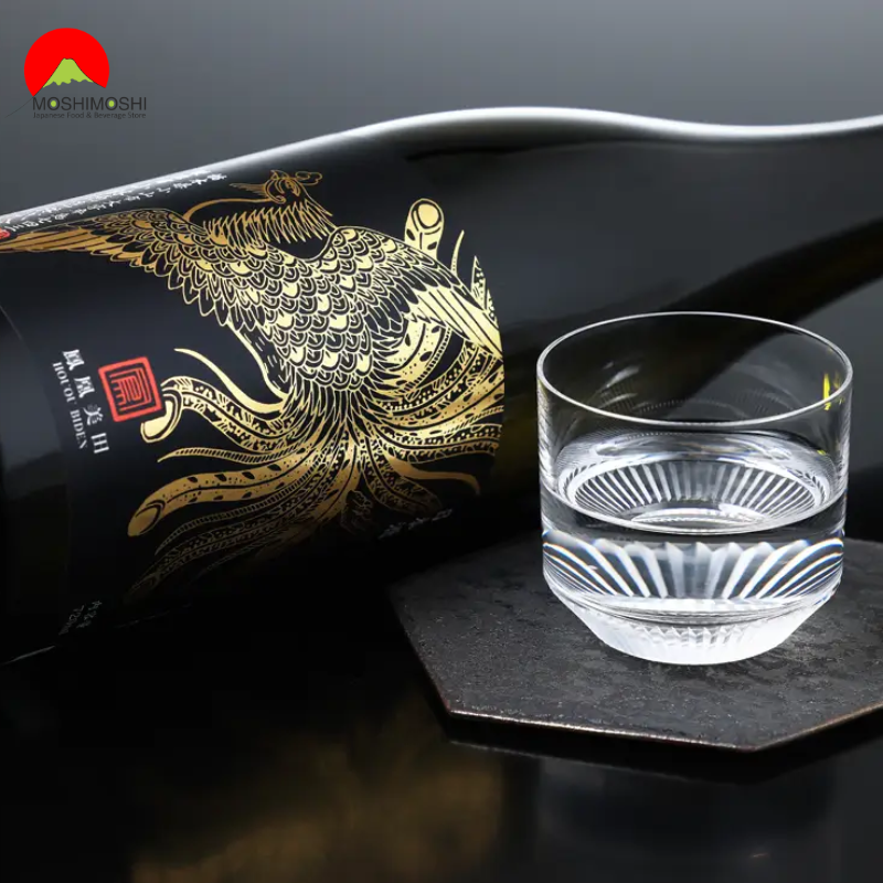 Sake  Aiyama Black Phoenix Junmai Ginjo Houou Biden