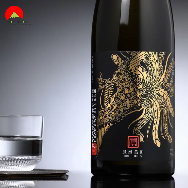 Sake  Aiyama Black Phoenix Junmai Ginjo Houou Biden