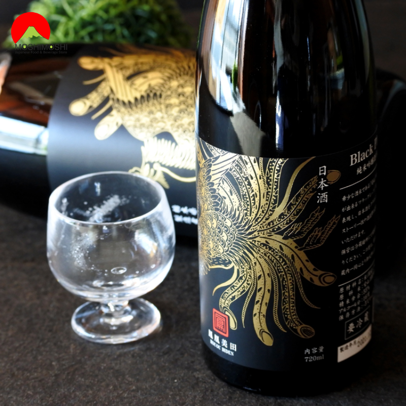 Sake Houou Biden Aiyama Black Phoenix Junmai Ginjo