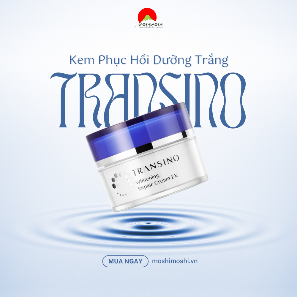 Kem phục hồi dưỡng trắng TRANSINO Whitening Repair Cream EX