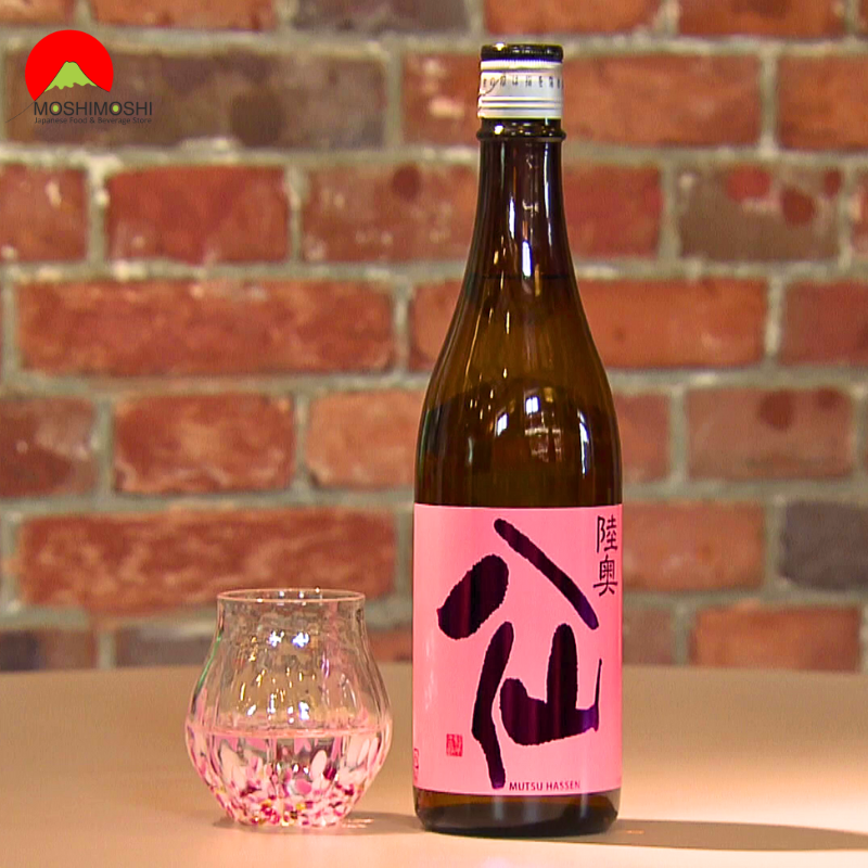 Sake Mutsu Hassen Pink Ginjo