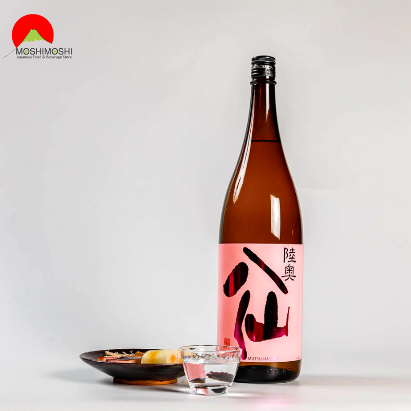 Sake Mutsu Hassen Pink Ginjo