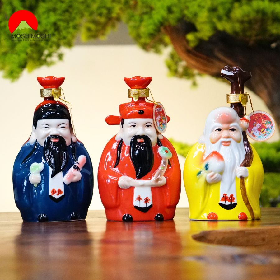 Set Rượu Tam Tiên Phúc Lộc Thọ