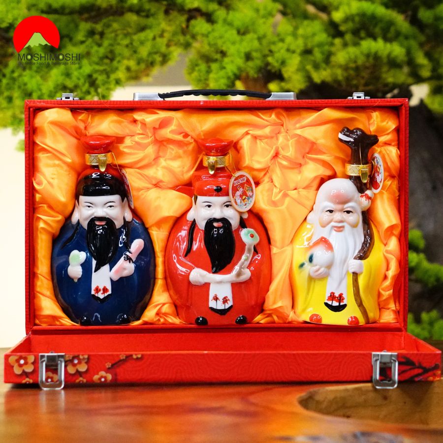 Set Rượu Tam Tiên Phúc Lộc Thọ