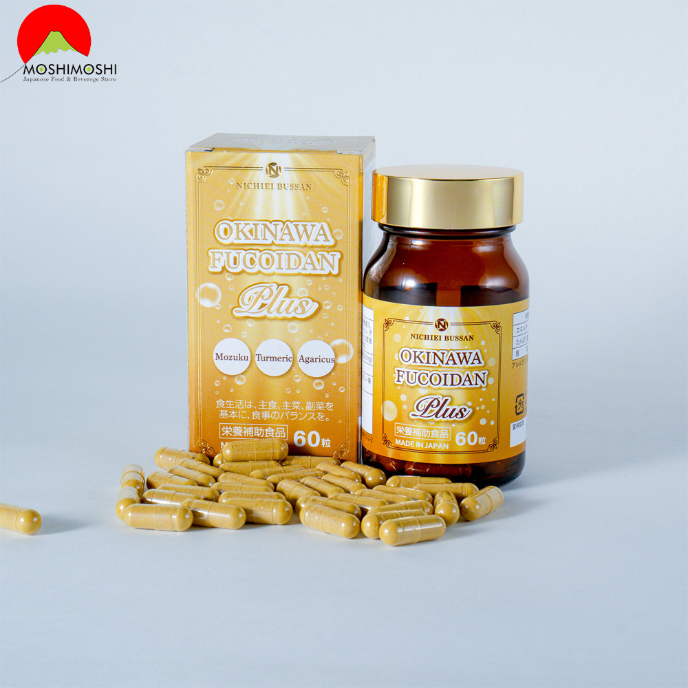 Viên Uống Okinawa Fucoidan Plus 60 Viên Nhật Bản