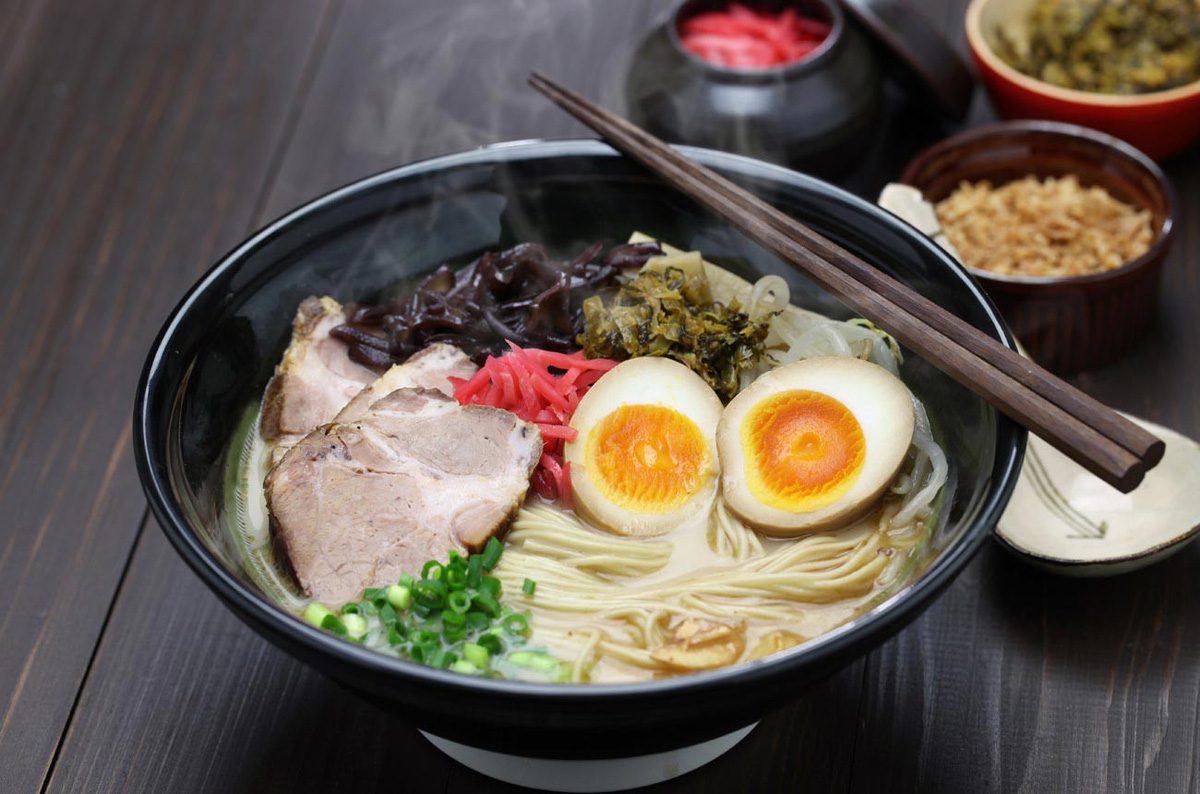 Mì Ramen, vua của các loại mì Nhật Bản.