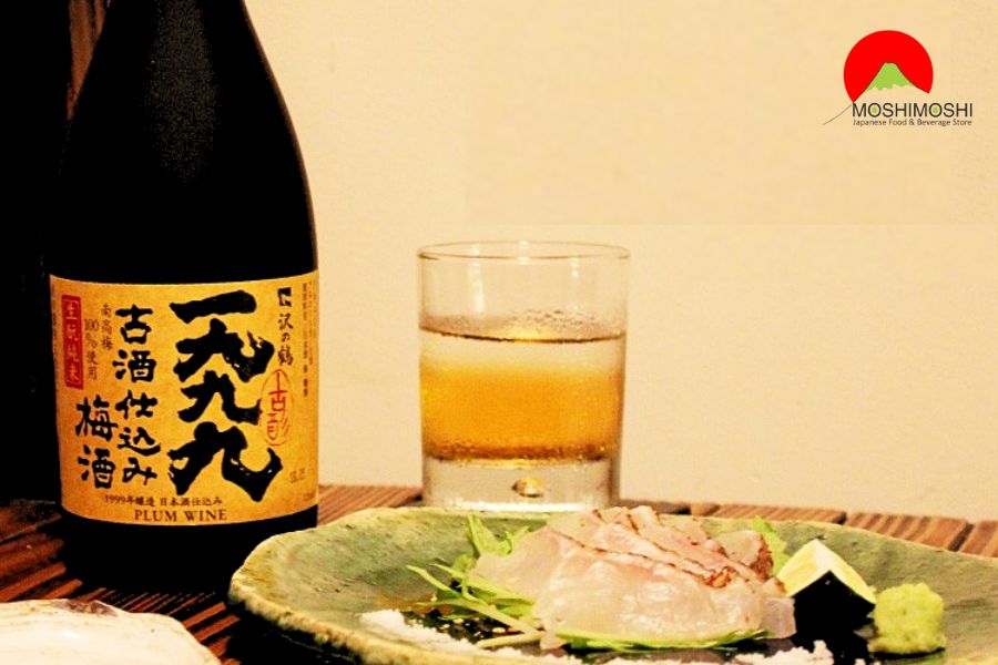 Giới thiệu Rượu mơ Kohu jikomi Sawanotsuru Nhật Bản