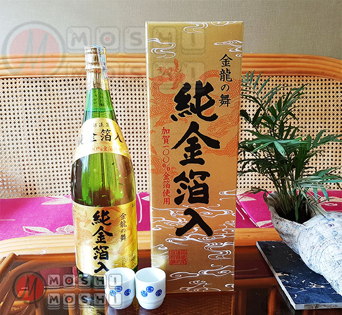 rượu sake vảy vàng