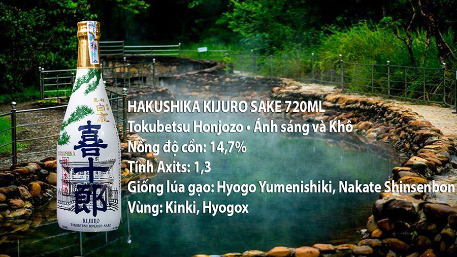 rượu sake kijuro 720ml