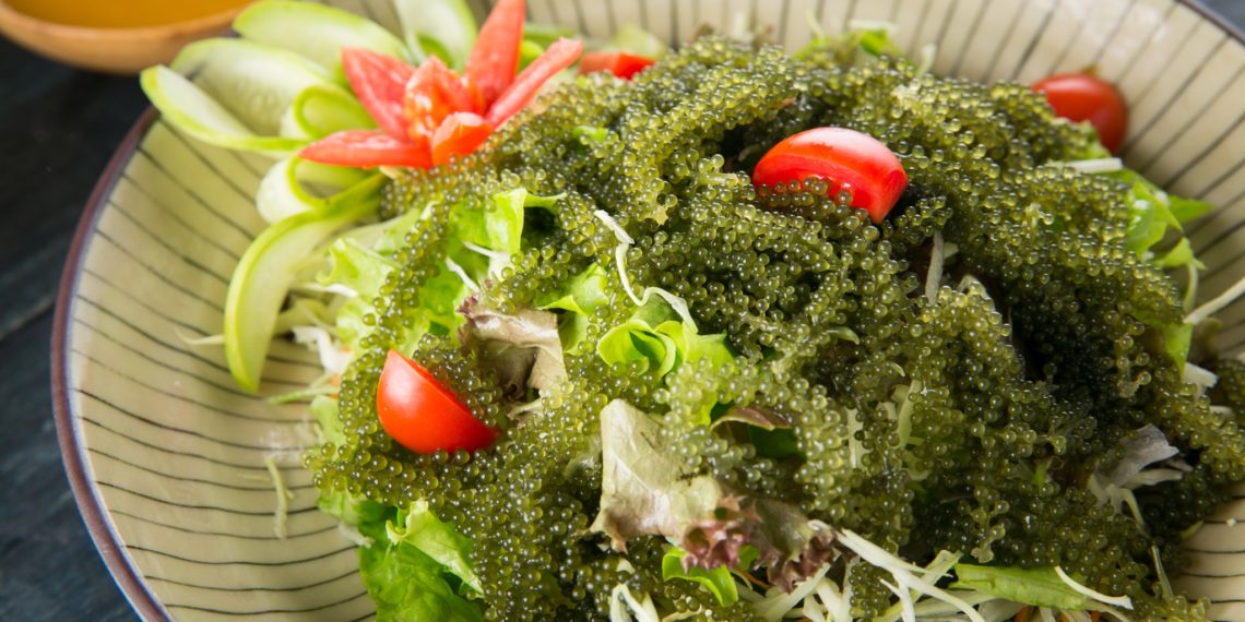 Hướng dẫn cách làm Salad rong nho ăn kiêng