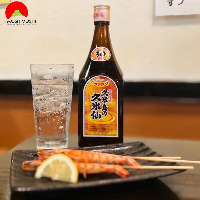 Rượu shochu Brown Kumesen 720ml Nhật Bản thơm ngon
