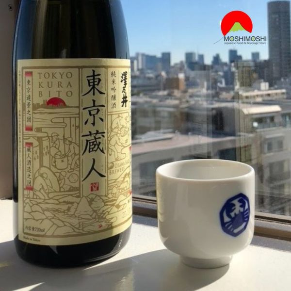 Quá trình sản xuất Rượu Sake Sawanoi Tokyo Kubabito Junmai Ginjo
