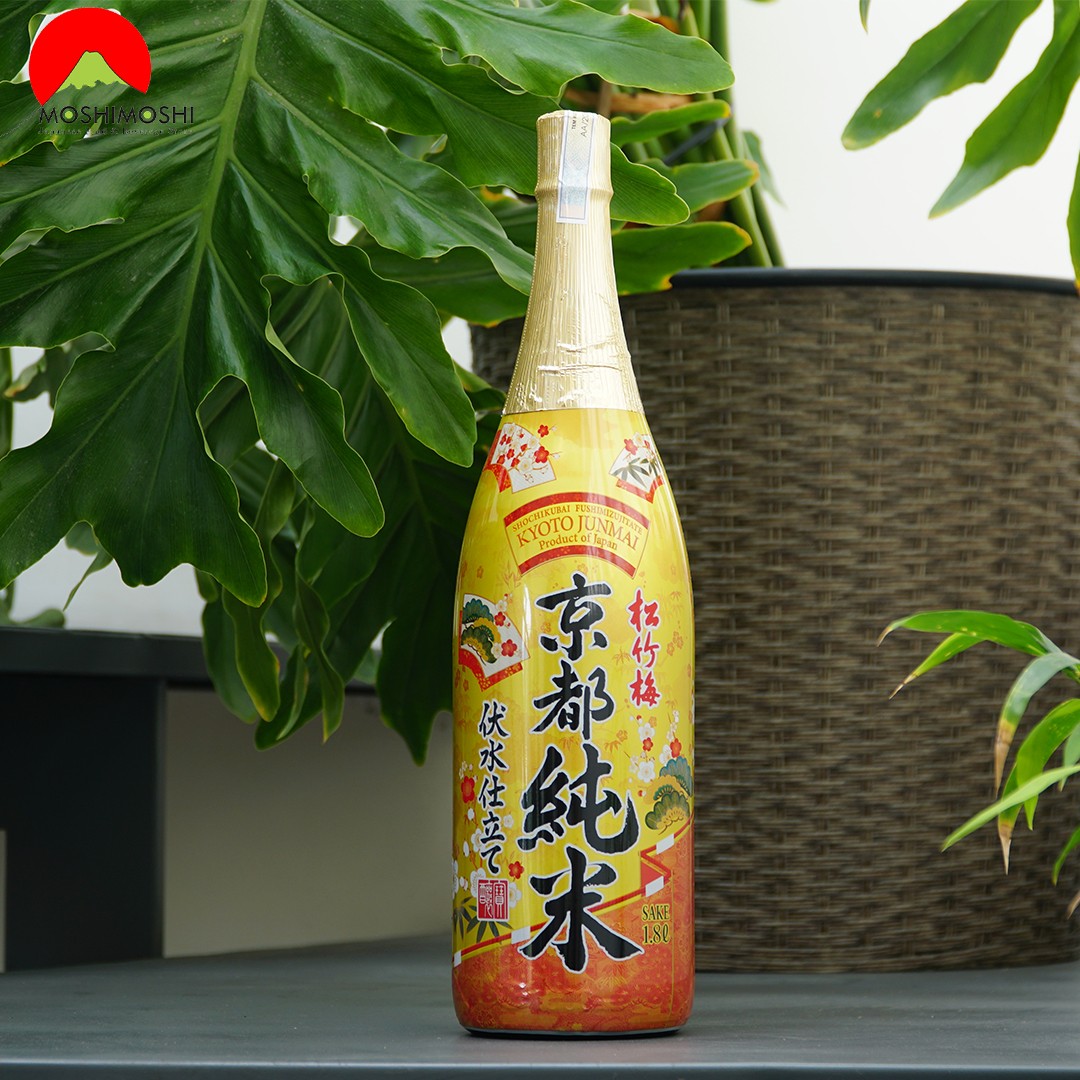 Rượu Sake Shochikubai Fushimizujitate Kyoto Junmai làm rượu tặng sếp