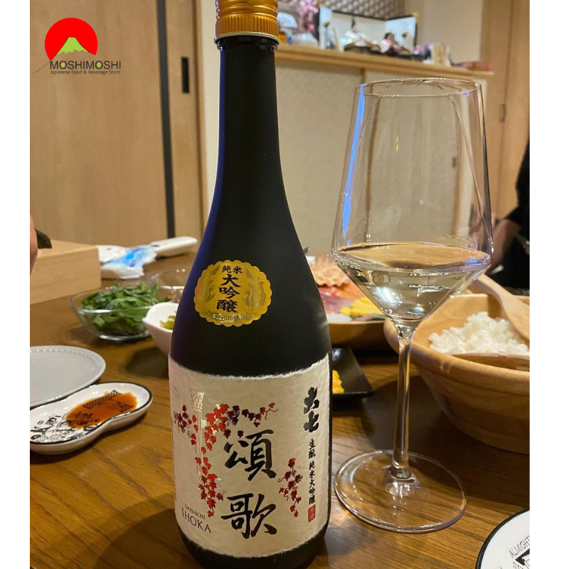 Cách thưởng thức sake Junmai Daiginjo Daishichi Shoka