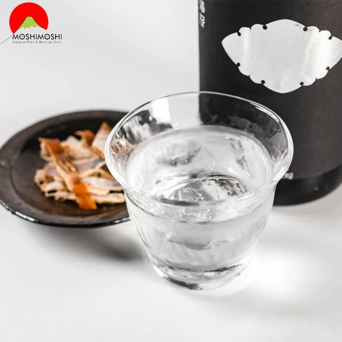 Cách uống rượu shochu Issho Silver Imo Nhật Bản với đá lạnh