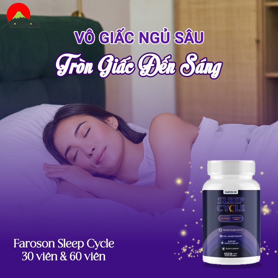 Công dụng viên uống ngủ ngon Faroson Sleep Cycle