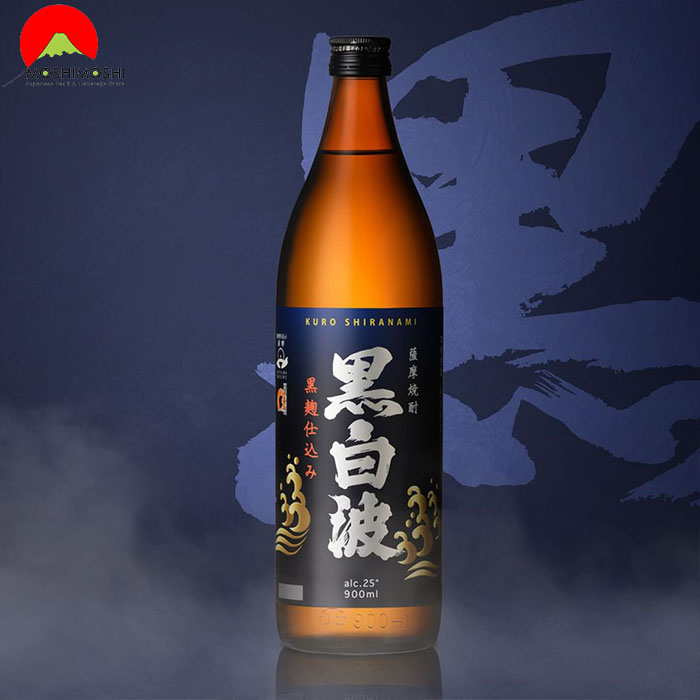 Rượu shochu Satsuma Shiranami Kuro 900ml
