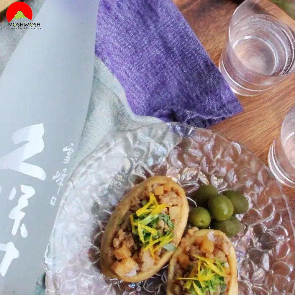 Cách Uống Rượu Sake Soujo Kubota Seppou Junmai Daiginjo Nhật Bản lạnh