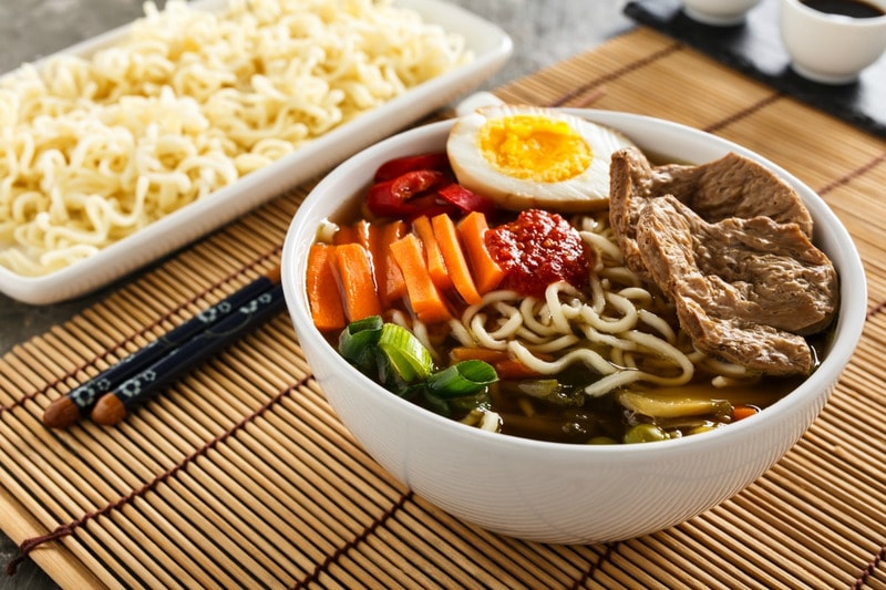 Mì Ramen, vua của các loại mì Nhật Bản.