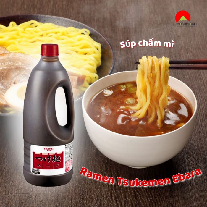 Súp chấm mì Ramen Tsukemen Ebara