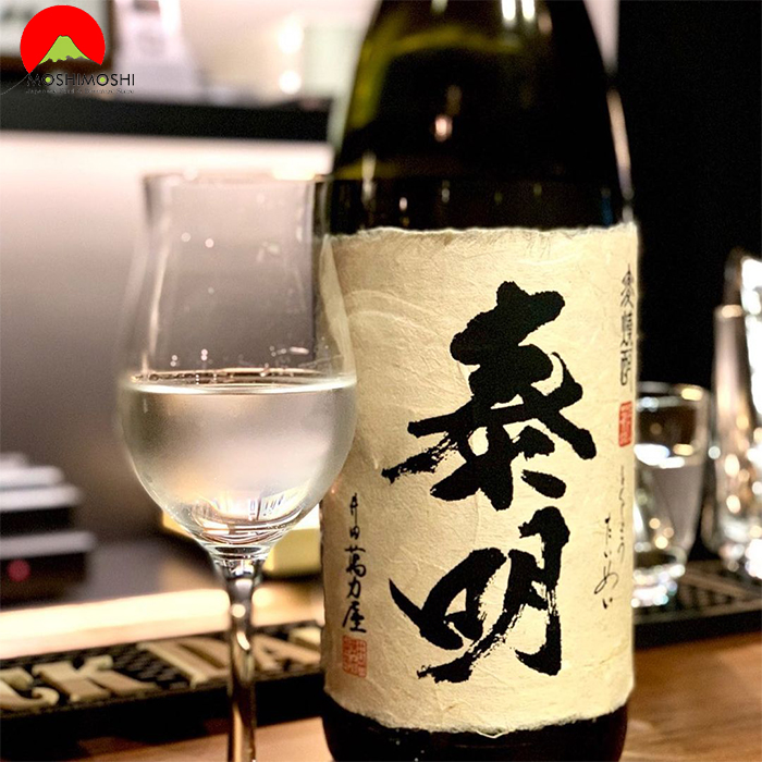 Cách uống rượu shochu Tokujou Taimei Mugi Nhật Bản trực tiếp