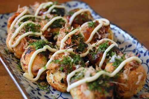 bột làm bánh takoyaki