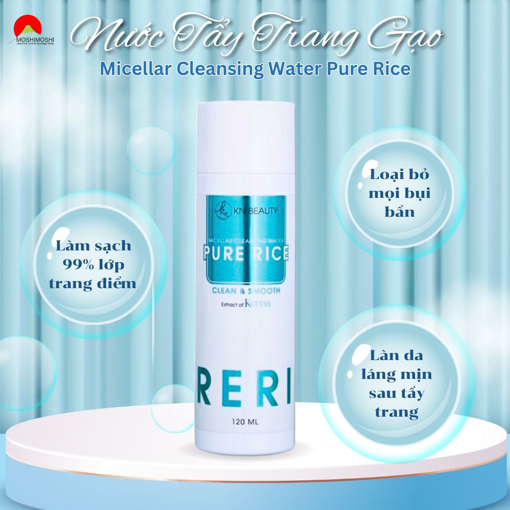 Nước Tẩy Trang Gạo Micellar Cleansing Water Pure Rice