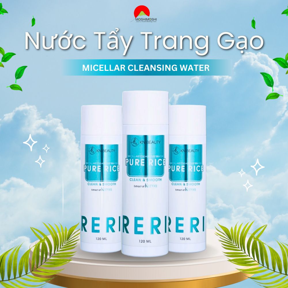 Nước Tẩy Trang Gạo Micellar Cleansing Water Pure Rice