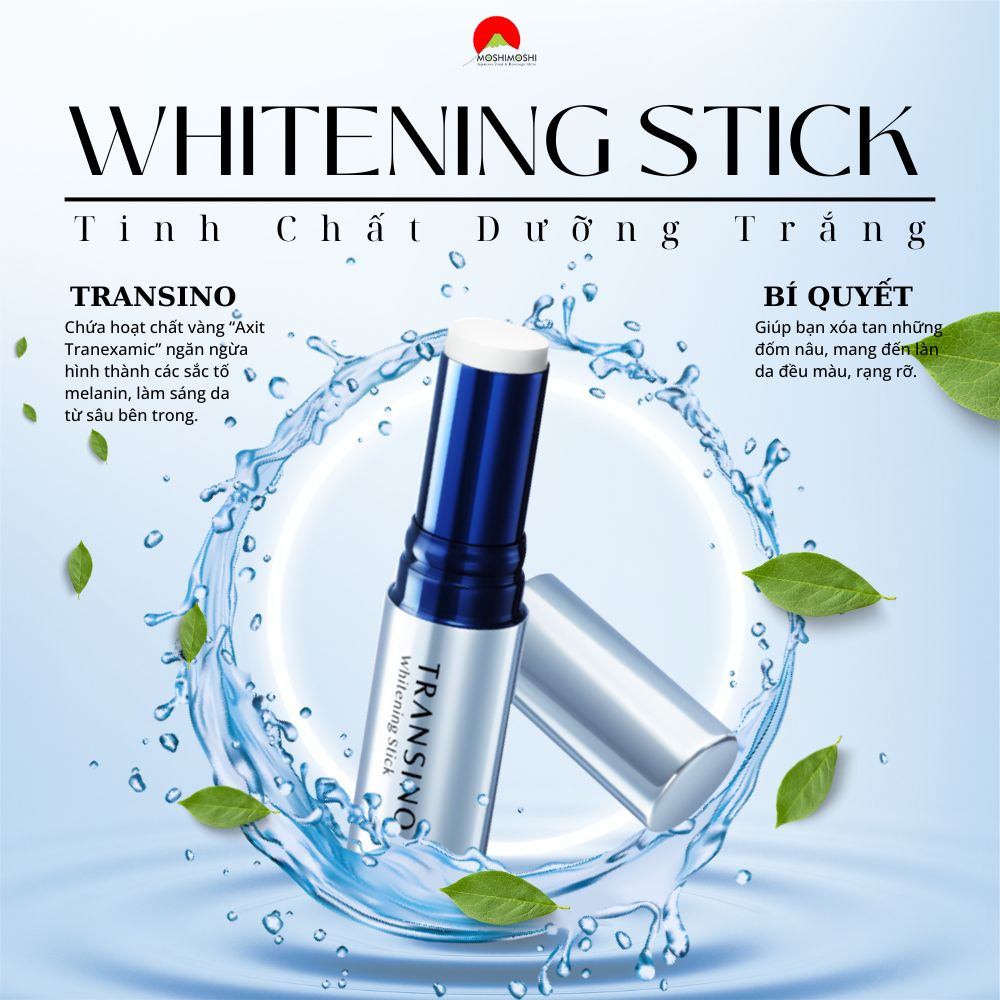 Thanh tinh chất dưỡng trắng TRANSINO Whitening Stick