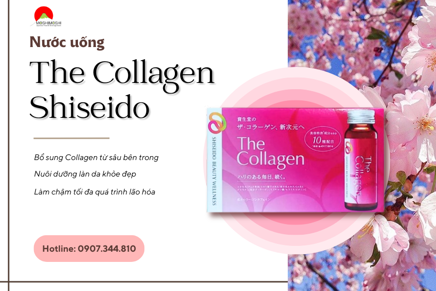 công dụng của Nước uống The Collagen Shiseido