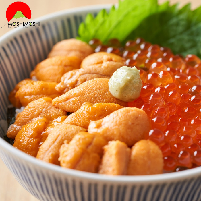 Thịt nhum biển Bafun Uni Narabi sashimi