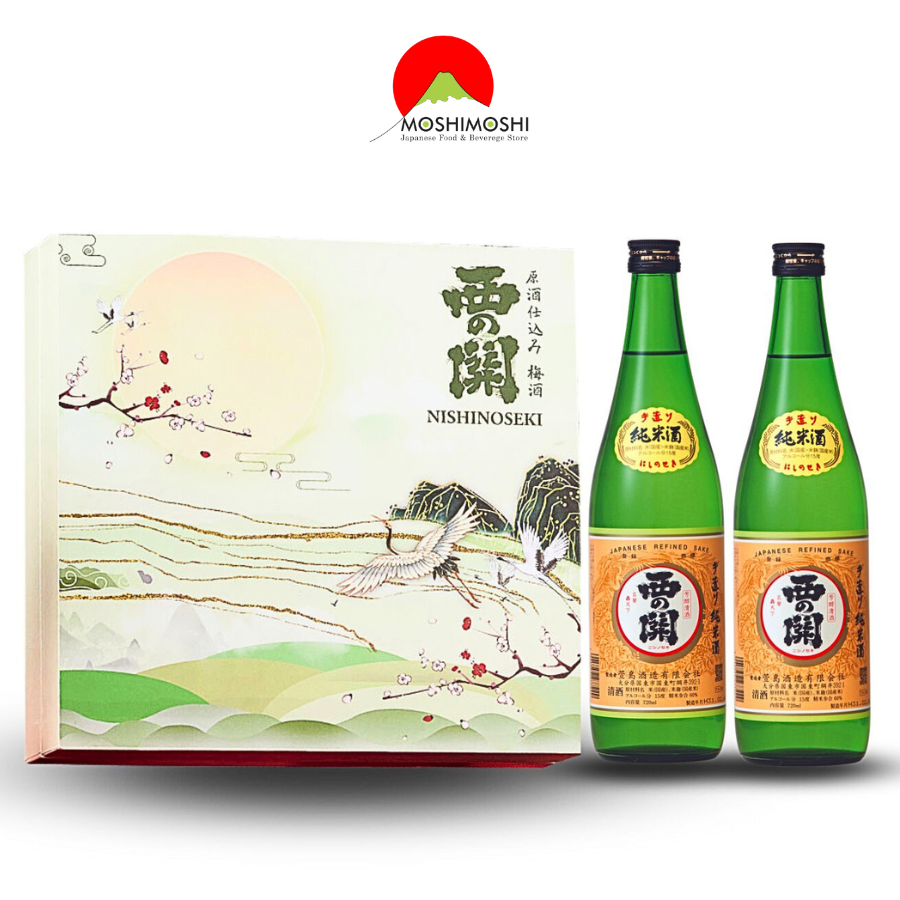 HÌNH ẢNH HỘP QUÀ TẾT RƯỢU SAKE NHẬT PHIÊN BẢN NẮNG XUÂN