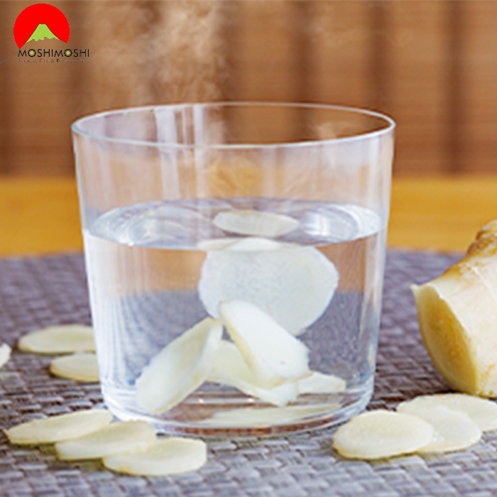 Uống rượu Tensonkorin Imo Shochu 1800ml Nhật Bản với nước nóng