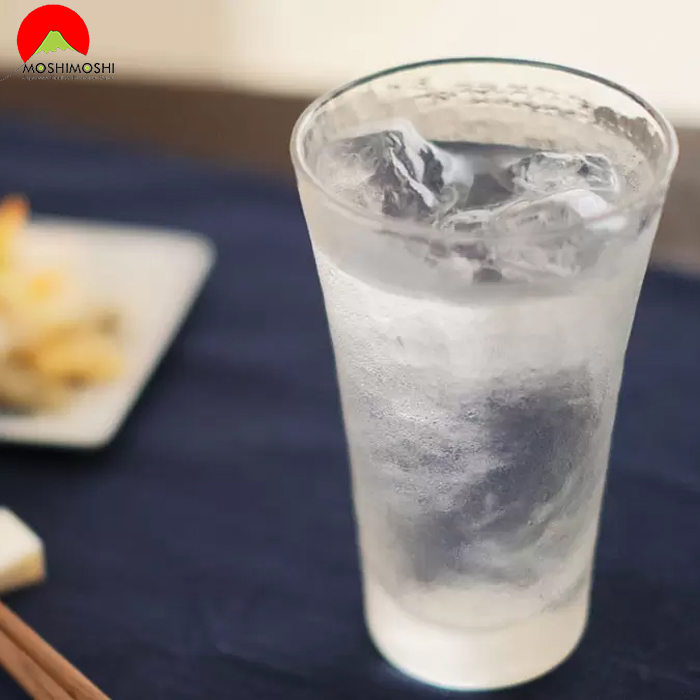 Cách uống rượu shochu Zanpa Black 720ml Nhật Bản với nước lọc